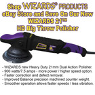 Wizards 21    Hd Big Throw Polisher