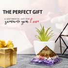 Reiki Healing tiger Eye sunstone amethyst Orgone Pyramid  super Energy Generator