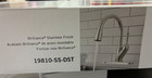 Delta Classic Single Handle Pull Down Sprayer Kitchen Faucet In Stainless Steel