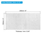 8  X 4  304 Stainless Steel Perforated Sheet 0 12  Hole 19ga Metal Mesh Plate
