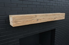 Reclaimed Barn Wood Fireplace Mantel Beam Unfinished Rustic Salvaged  8x8x72   