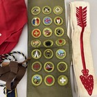 Boy Scouts Sash Merit Badges  Bsa Mid-century Patrol Award Patch  Boy Scouts Lot