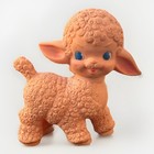 Vintage 1955 The Sun Rubber Co Baby Lamb Toy Squeaker Works 