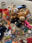 Vintage Keychain Lot Huge Keychains 70