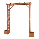 Fir Wood Trellis 7 2 Ft For Garden Outdoor Wedding Climbing With Planting Frame