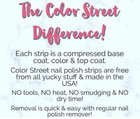  discounted  Color Street  a-k   minor Flaws   strips Only  Buy More   Save 