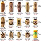 54 Pcs Hair Jewelry Braids Fabric Dreadlock Beads Vintage Locks Hair Clips Afric