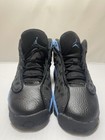 Nike Air Jordan 13 Retro Mid Black University Blue Size Boys 4 5y 884129-041