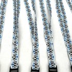 Nwt Set Of 6 Blue White Black Penguin Winter Holiday Lanyard Necklaces Party