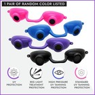 Tanning Bed Goggles Uv Protection Eye Shields Red Light Therapy Salon Booths Sli