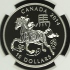 2014 Canada  15 Year Of The Horse Silver Proof  Ngc Pf70 Uc Er  - Pop 95          