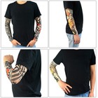 20 Pcs Temporary Tattoo Arm Sleeves Slip On Arm Sunscreen Sleeves Stockings