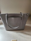 Michael Kors Ciara Leather Pvc Large Top Zip Tote Bag Handbag Blossom