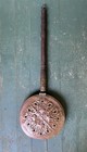 Antique Bed Warmer Copper Victorian Design Patina Farmhouse Cottage Core 29   
