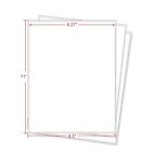 100 8 5 X 11 Full Sheet Shipping Mailing Labels Blank Self Adhesive Laser Inkjet