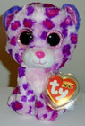 Ty Beanie Boos - Glamour The Leopard  6 Inch  New Mwmts Stuffed Animal Toy