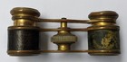 Antique Brass Opera Glasses Marked By La Monte Of Paris