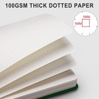 Ahgxg Bullet Dotted Journal - 320 Numbered Pages Dot Grid Notebook A5 Thick J   