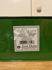 Collectible John Deere Green Tractor Small Tin Box Lunch 7    Long 6 5    Tall
