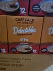 8 Boxes Of Delectables Non-seafood Stew Lickable Wet Cat Treats With Chicken