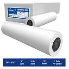 Alliance Wide Format Paper Rolls Bond Engineering 36  X 500  X 3   20lb  2 Rolls