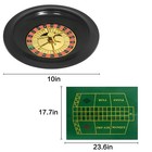 Sodfas Roulette Wheel Game Set Casino With 60 Chips game 10 Inch 