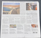 The New York Times Newspaper August 19 2026 Complete Print Paper Unready Nyt