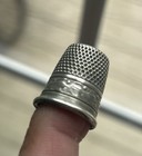 Vintage Simon Bros  Sbc Nickel Silver Size 5   7 Thimbles