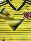 Adidas 2019 Colombia Home Authentic Soccer Jersey - Youth Small