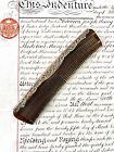 Vintage English Silver Faux Tortoiseshell Comb Broadway   Company