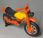 Vintage Orange Motorcycle 70 s Tonka Toys Complete With Kickstand