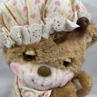 Vintage 1986 Fisher Price Teddy Betsy Beddy Bear Plush 1403 Praying Bedtime