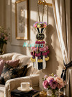 Mackenzie-childs Botanica Ceramic Tassel Brand New