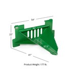 Titan Attachments Economy Series Stump Bucket Tree Scoop Digger  Fits Hook   Pin