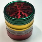 2 5 Inch Large Metal Herbal Herb Spice Smoke Tobacco Grinder Aluminum Crusher
