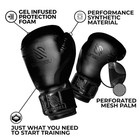 Sanabul Essential Gel Boxing Gloves For Men   Women  Kickboxing Mma  Muay Thai G