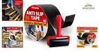 Heavy Duty Waterproof Non Skid Tape 4 Inch X 35 Feet For Safety And Traction