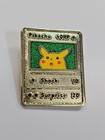 Pokemon Lapel Pin Pikachu Hp 40 Shock 10 Surprise 20 