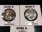 2026 P And D Semi-quincentenial Mint Set Almost Complete