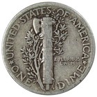 1938 Mercury Dime Vg Very Good 90  Silver 10c Us Coin Collectible