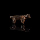 Antique Bronze Figure Of A Cattle  Bronze iron Age  1st Jt  B  Chr 