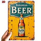 Vintage Metal Tin Sign Measuring 8x12 Inches  Featuring A Design Rel