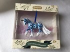 Breyer 2021 Holiday Eira Blue   White Unicorn Ornament Nib