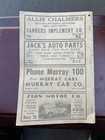 1948 Murray Midvale Holladay Utah Telephone Directory Book Vintage Ads Genealogy