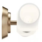 Kichler Truby 19 75 2light Vanity Light Champagne Bronze Satin Etched Opal Broke