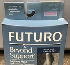 Futuro Support Hose  6582  Beige  Sheer  Compression  Moderate  10-20 Mm  Petite