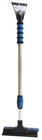 581-e Mallory Usa Telescoping Sport Utility Snow Broom With 8  Head  colors M   