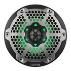 Ds18 Nxl-6m bk 6 5  2-way Marine Speakers Rgb Led Lights Waterproof All Elements