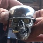 Skull Soldier Grip Handcrafted Gear Knob Car Stick Shifter Handle Oy
