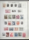 Czechoslovakia   On Minkus  Album Pages  1951  To 1960   Many  Stamps